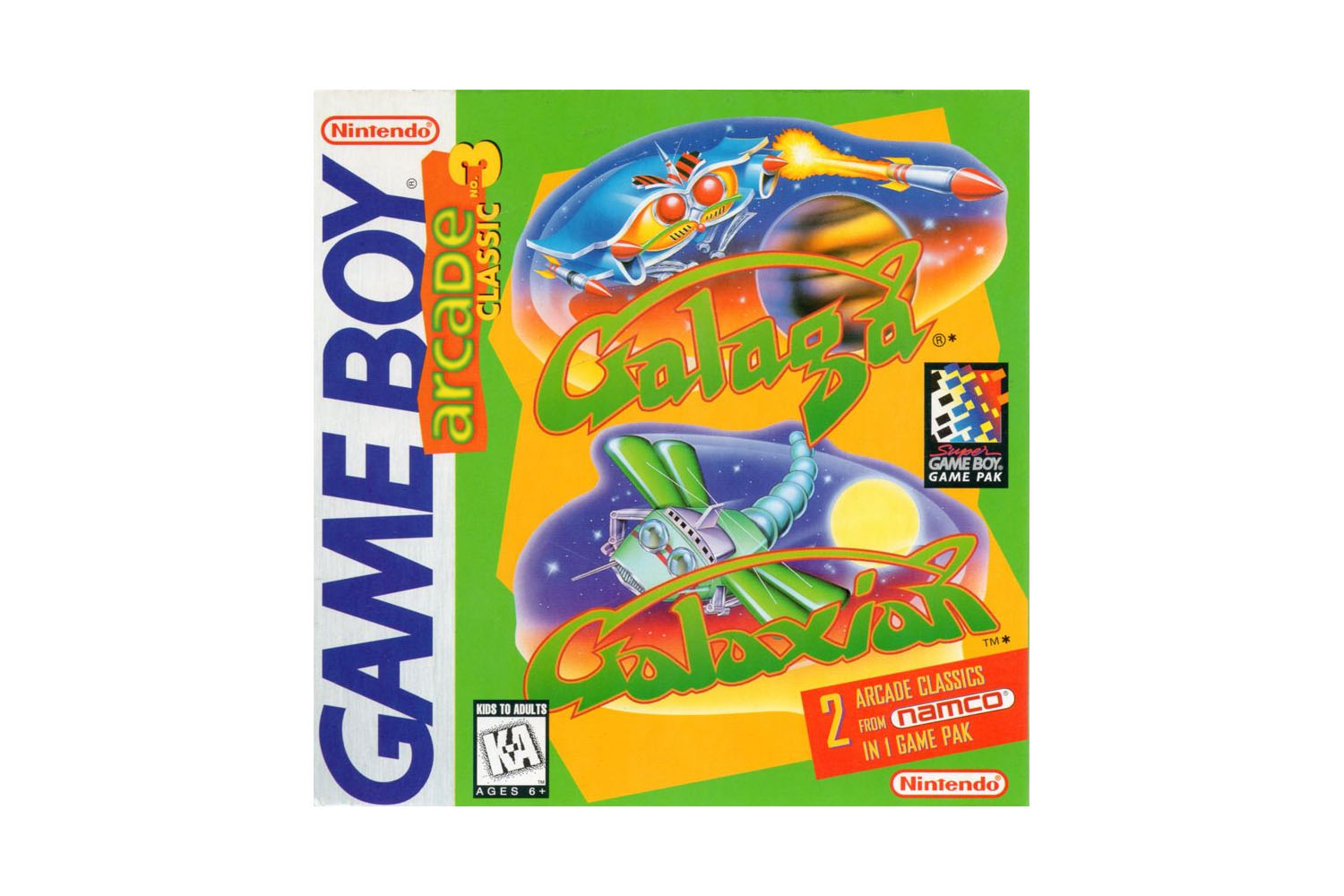 Arcade Classic 3 Galaga Galaxian
